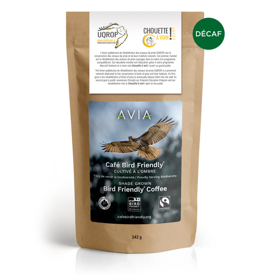 UQROP (Union québecoise de réhabilitation des oiseaux de proie) Décaf 342g